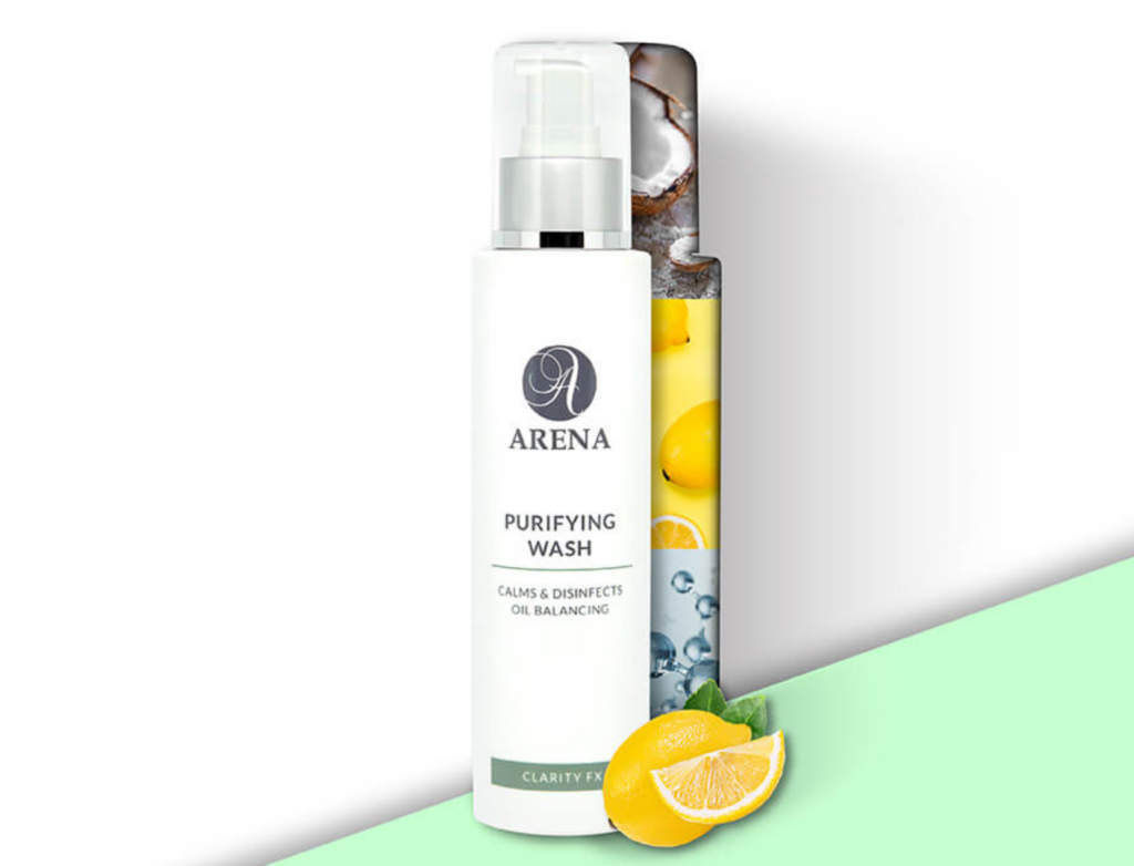 ARENA Purifying Wash Ingredients