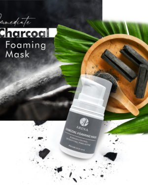 ARENA Charcoal Foaming Mask